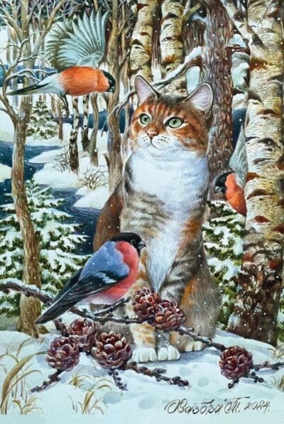 TH121_Сat and Birds.jpg